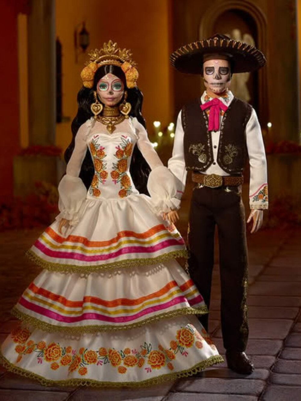 2025 Dia de Los Muertos Barbie and Ken Doll Set Sealed New In Box
